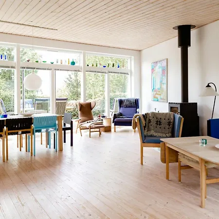 Architect Design With Nature's Touch In Forest Tatil Evi Osterby (Sonderjylland)